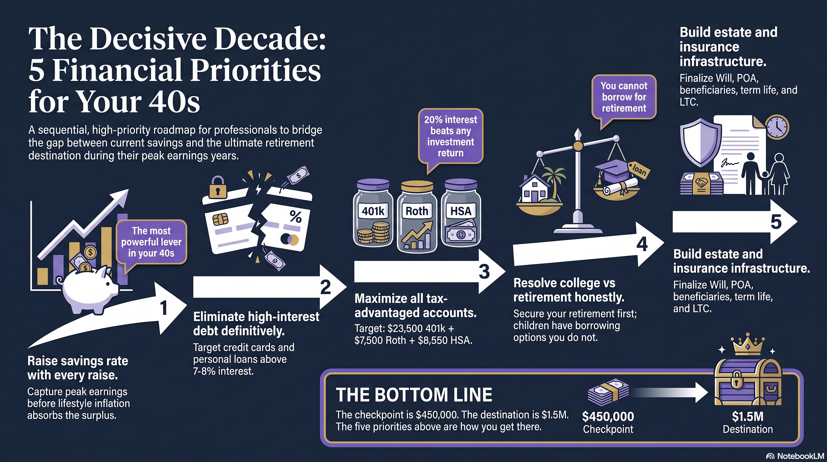 The Decisive Decade: 5 Financial Priorities for Your 40s
