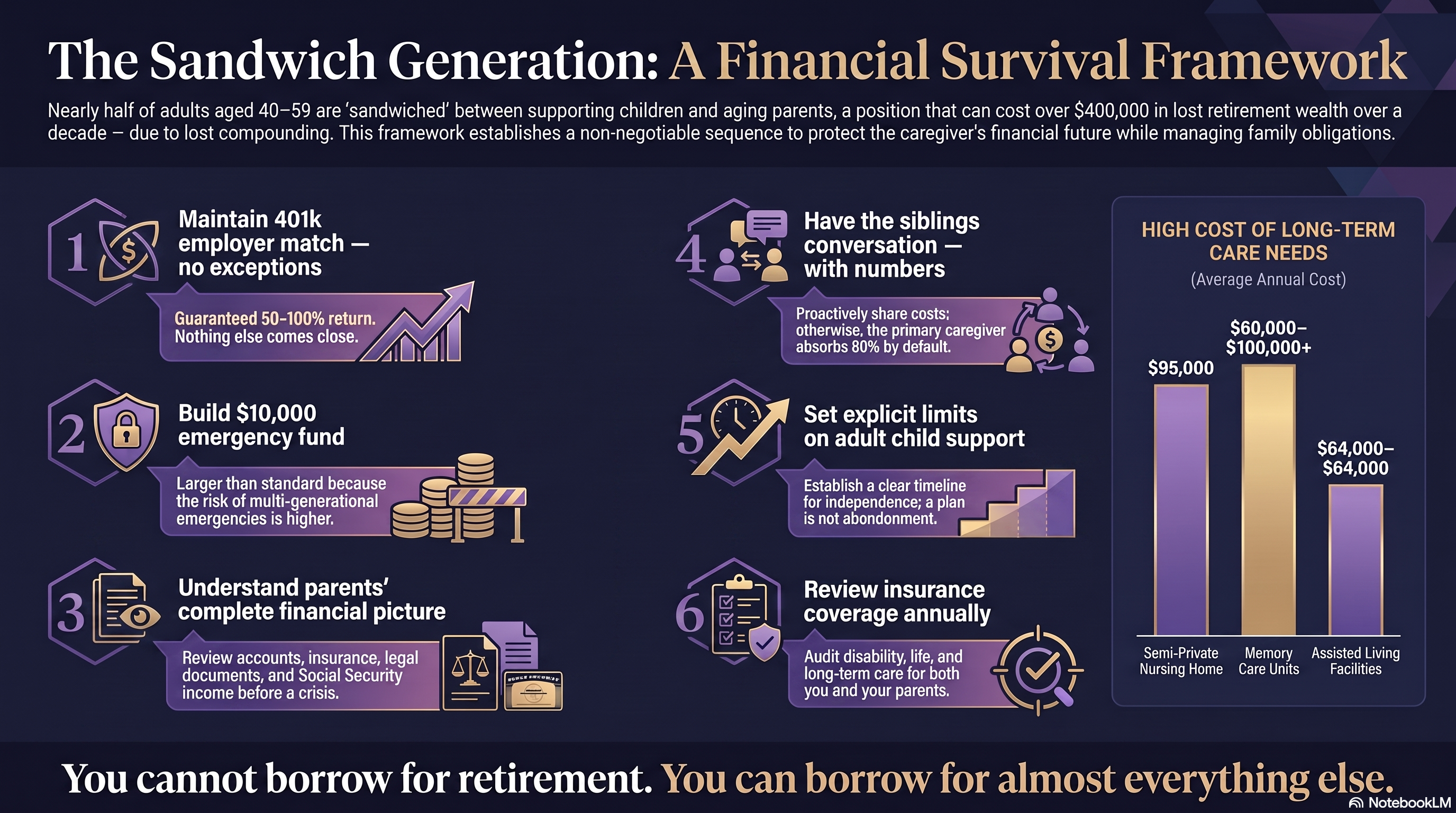 The Sandwich Generation: A Financial Survival Framework